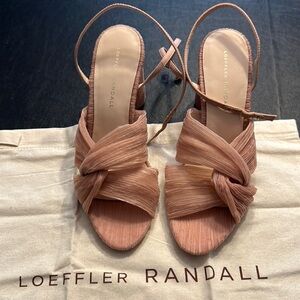Loeffler Randall Reed Beauty Pleated Twist Heel